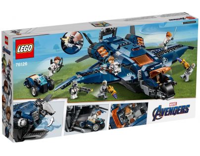 LEGO Super Heroes 76126 Parádny tryskáč Avengerov