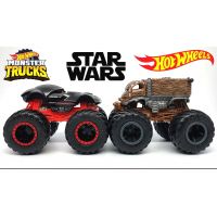 Mattel Hot Wheels Monster trucks demoliční duo Darth Vader a Chewbacca Mattel Hot Wheels Monster trucks demoliční duo Darth Vader a Chewbacca