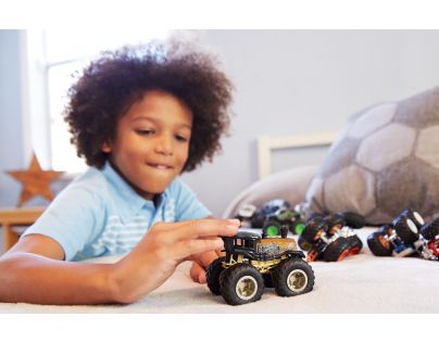 Mattel Hot Wheels Monster trucks demolačné duo LocoPunk a Pure Musole FYJ66