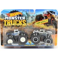Mattel Hot Wheels Monster trucks demolačné duo Police a Holigan 2