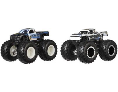 Mattel Hot Wheels Monster trucks demolačné duo Police a Holigan