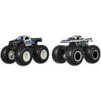 Mattel Hot Wheels Monster trucks demoliční duo Police VS Holigan Mattel Hot Wheels Monster trucks demoliční duo Police VS Holigan