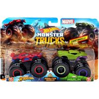 Mattel Hot Wheels Monster trucks demoliční duo Spiderman VS Hulk Mattel Hot Wheels Monster trucks demoliční duo Spiderman VS Hulk