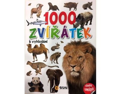 1000 Zvieratiek na vyhľadanie Samolepky
