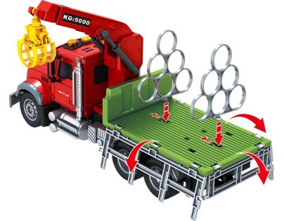 1:14 Nákladné auto na prepravu dreva