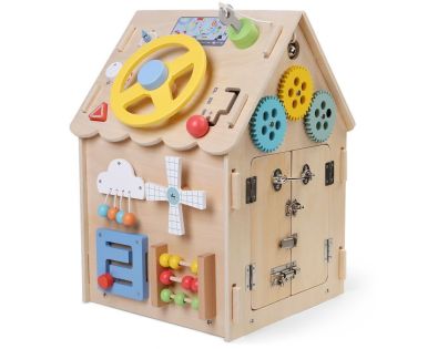 2Kids Toys Activity board Domček prírodný