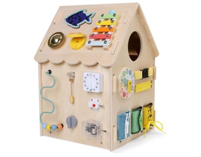 2Kids Toys Activity board Domček prírodný