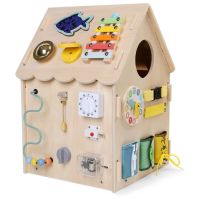 2Kids Toys Activity board Domček prírodný 2