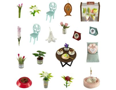 2Kids Toys miniatúra domčeka Mačacia kaviareň so záhradkou