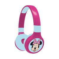 Lexibook 2v1 bluetooth skladacie slúchadlá Minnie s limitom hlasitosti 2