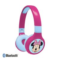 Lexibook 2v1 bluetooth skladacie slúchadlá Minnie s limitom hlasitosti 3