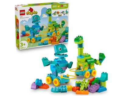 LEGO® DUPLO® 10451 3 v 1: Dinosauri na kolieskach