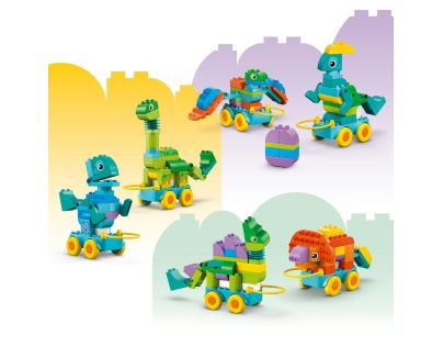 LEGO® DUPLO® 10451 3 v 1: Dinosauri na kolieskach