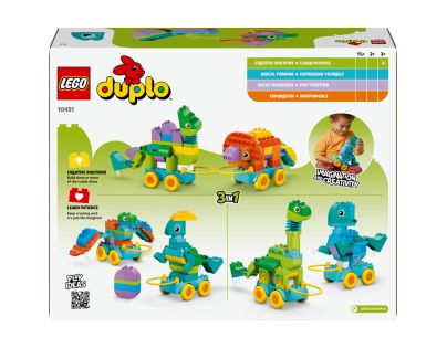 LEGO® DUPLO® 10451 3 v 1: Dinosauri na kolieskach