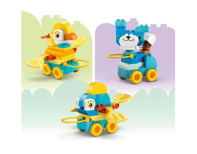 LEGO® DUPLO® 10448 3 v 1: Zvieratká na kolieskach