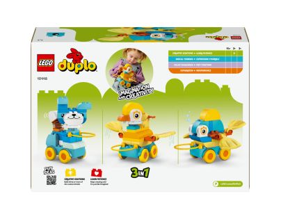 LEGO® DUPLO® 10448 3 v 1: Zvieratká na kolieskach