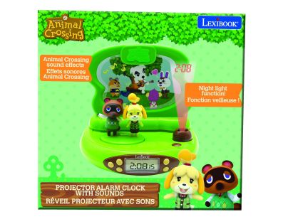 Lexibook 3D budík zvieratka s projekciou času