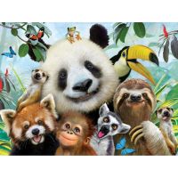 3D Puzzle Zoo selfie 63 dielikov 2