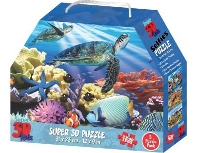 3D Puzzle Zvieracie kráľovstvo 3v1