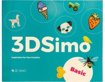 3Dsimo Kniha pre 3D perá základné anglická verzia