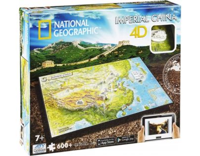 4D Cityscape puzzle National Geographic Staroveká Čína
