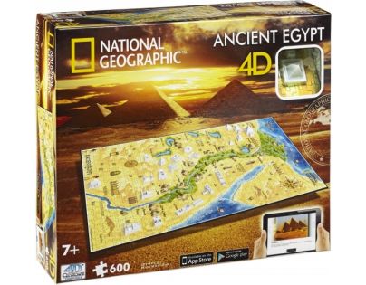 4D Cityscape puzzle National Geographic Staroveký Egypt