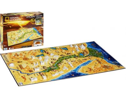 4D Cityscape puzzle National Geographic Staroveký Egypt