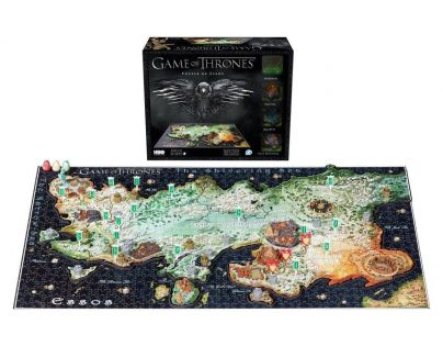 4D CITYSCAPE puzzle Hra o tróny Game of Thrones ESSO