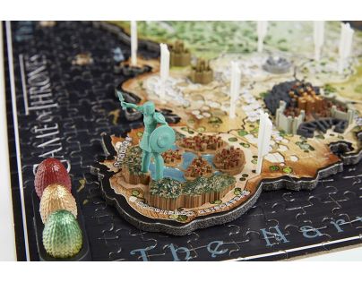 4D CITYSCAPE puzzle Hra o tróny Game of Thrones ESSO