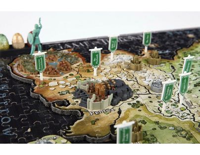4D CITYSCAPE puzzle Hra o tróny Game of Thrones ESSO