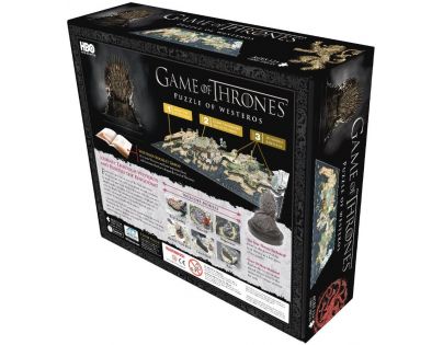 4D Cityscape puzzle Time panorama Hra o tróny-Game of Thrones