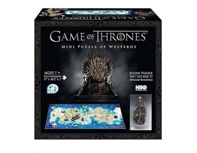 4D Cityscape 3D puzzle Game Of Thrones Mini Westeros