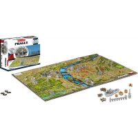 4D Cityscape puzzle Time panorama Praha 2