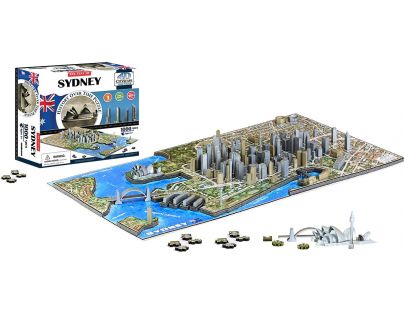 4D Cityscape puzzle Time Panorama Sydney