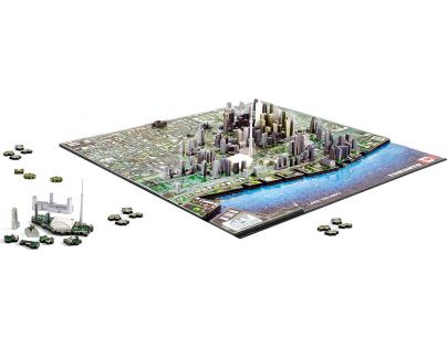 4D Cityscape puzzle Time Panorama Toronto
