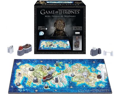 4D Cityscape 3D puzzle Game Of Thrones Mini Westeros