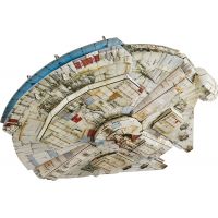 Spin Master 4D puzzle Star Wars loď Millenium Falcon 3