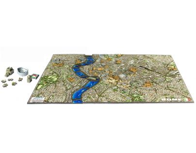 4D Cityscape puzzle Time Panorama Řím a Vatikán