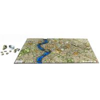 4D Cityscape puzzle Time Panorama Řím a Vatikán 2