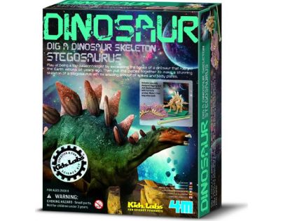 4M Stegosaurus skládací kostra