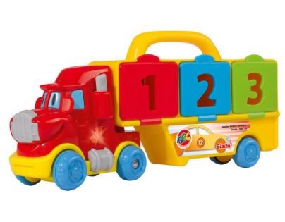 ABC Nákladní auto s autíčky