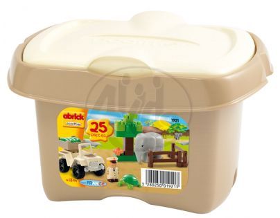 Abrick 1921 kostky safari v boxu 25ks