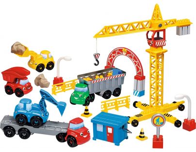 Abrick 3035 stavenisko s žeriavom