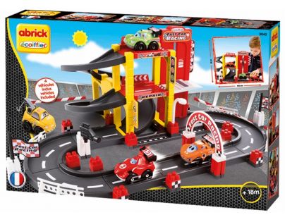 Abrick 3042 Závodní okruh s garáží - Poškozený obal