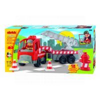 Ecoiffier 3213 - Abrick hasičské auto se žebříkem 2