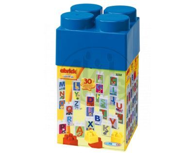 Abrick kostky abeceda s obrázky 30ks