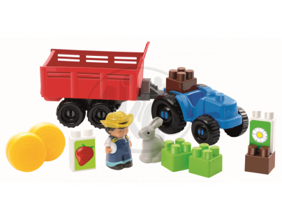 Abrick 3234 Traktor s farmářem a zajícem 22ks