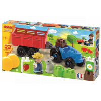 Abrick 3234 Traktor s farmářem a zajícem 22ks 2