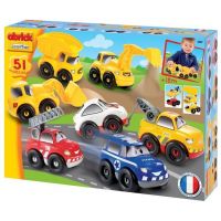 Abrick 3239 Rýchle autá Séria 7 druhov autíčiek 51 ks Abrick 3239 Rýchle autá Séria 7 druhov autíčiek 51 ks