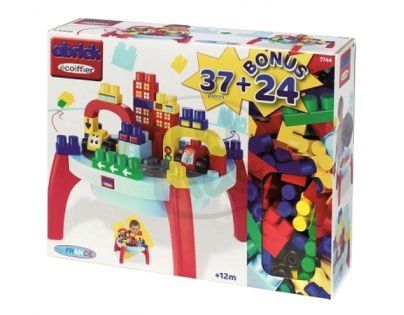 Abrick 7744 Stolek s Kostkami MAXI 61 dílů